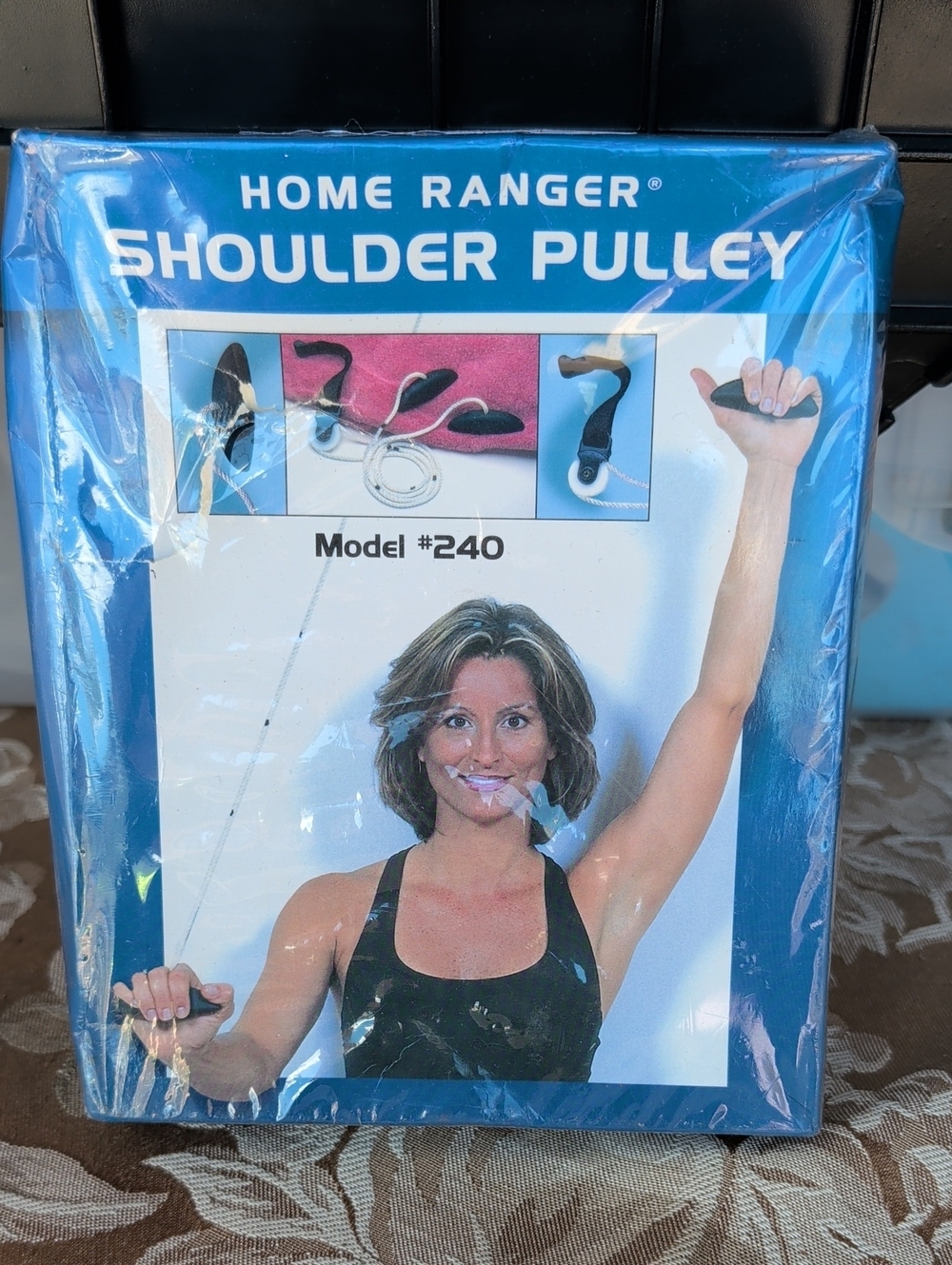 Home Ranger Shoulder Pulley with‎ Exercise Book Model #240 PrePak Products, New